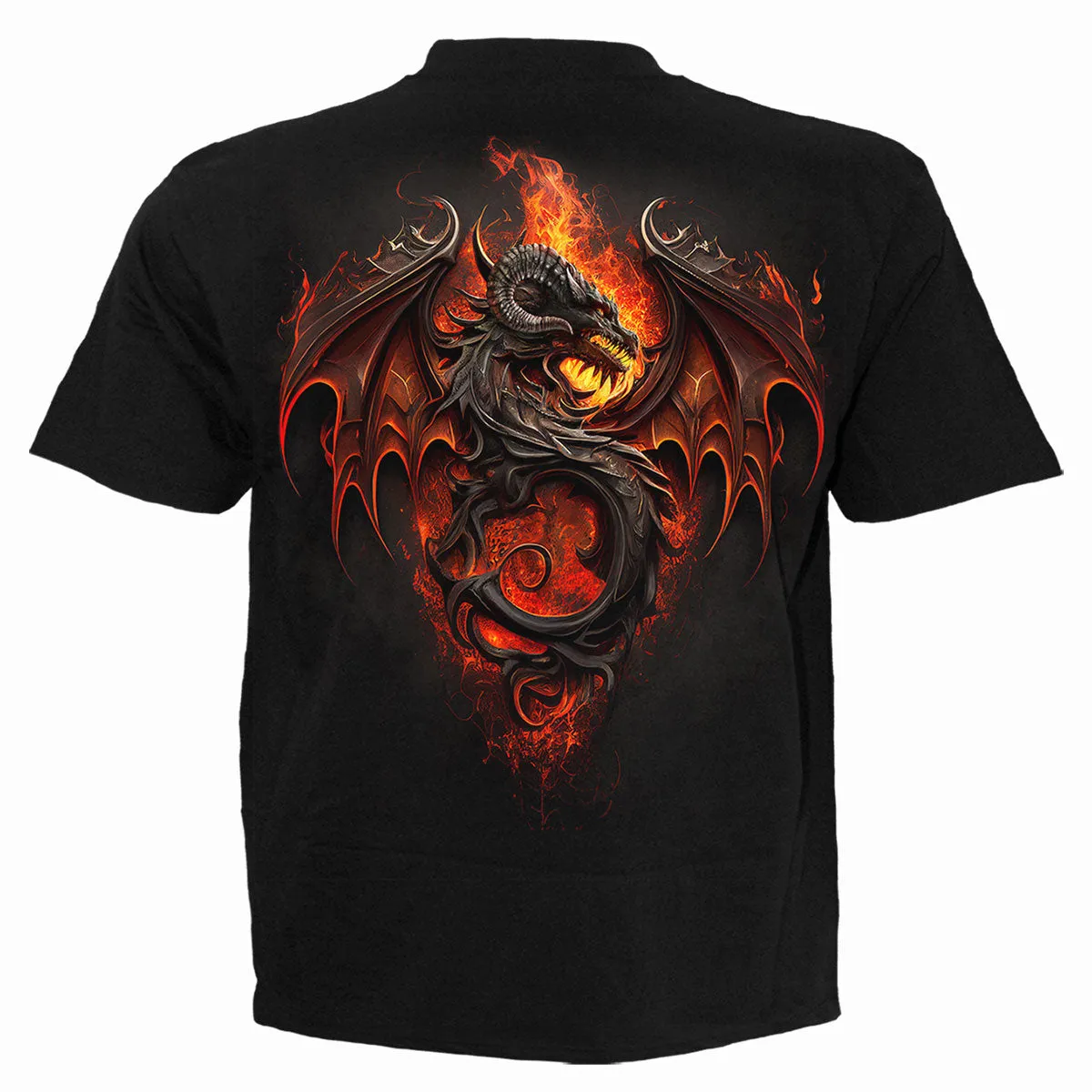 Spiral - INFERNAL DUEL - T-Shirt Black sold by Paradiso Clothing product image thumbnail 2