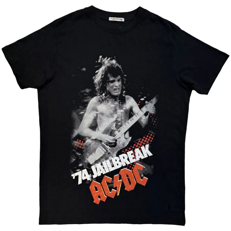 AC/DC Unisex T-Shirt: Jailbreak (Black) sold by Paradiso Clothing