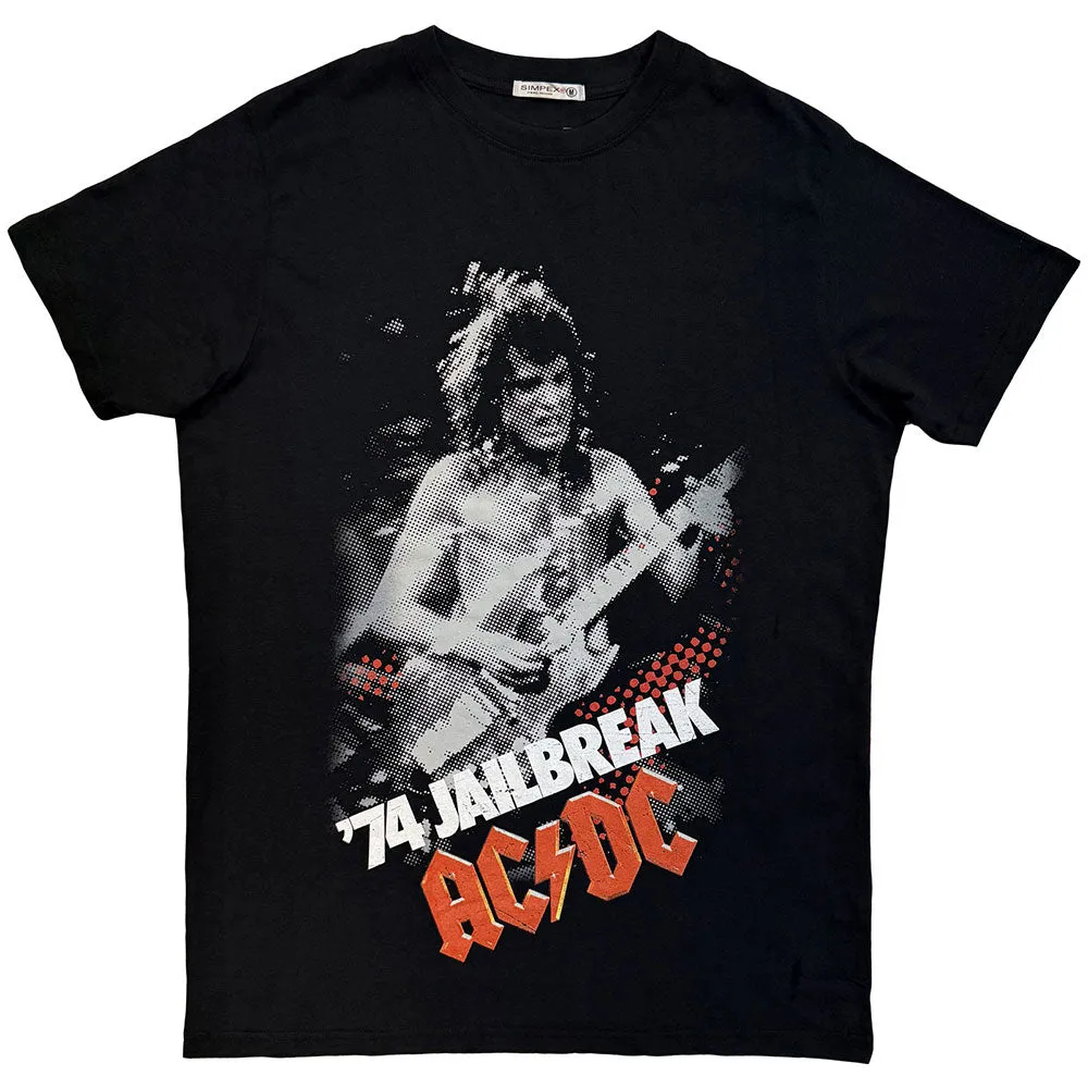 AC/DC Unisex T-Shirt: Jailbreak (Black) sold by Paradiso Clothing