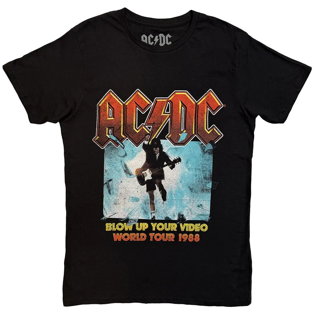 AC/DC Unisex T-Shirt: Blow Up Your Video (Black) sold by Paradiso Clothing