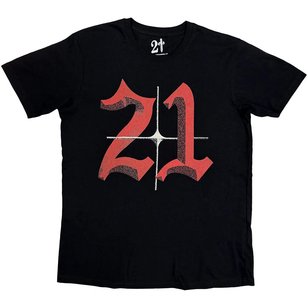 21 Savage Unisex T-Shirt: Death Before Dishonor Daggers (Black) (Back Print) sold by Paradiso Clothing product image thumbnail 2