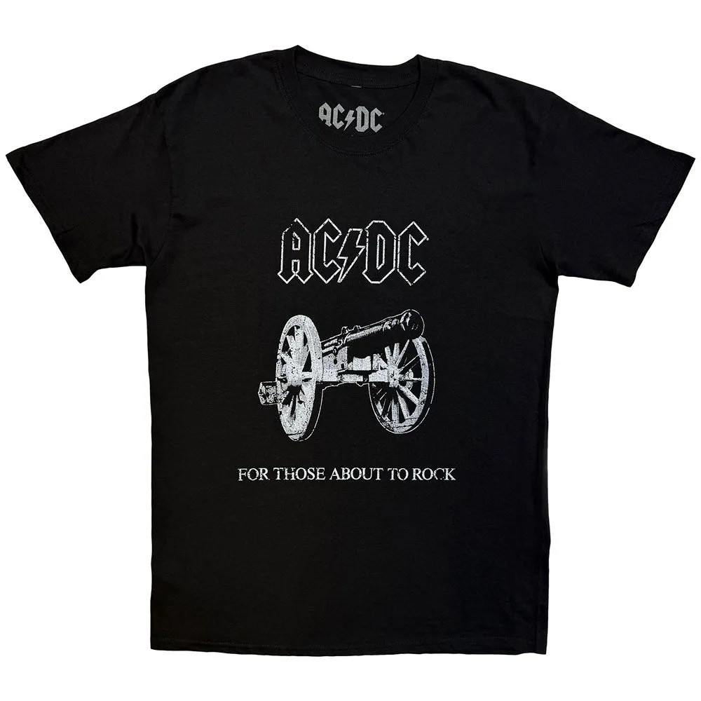 AC/DC Unisex T-Shirt: About to Rock (Black) sold by Paradiso Clothing