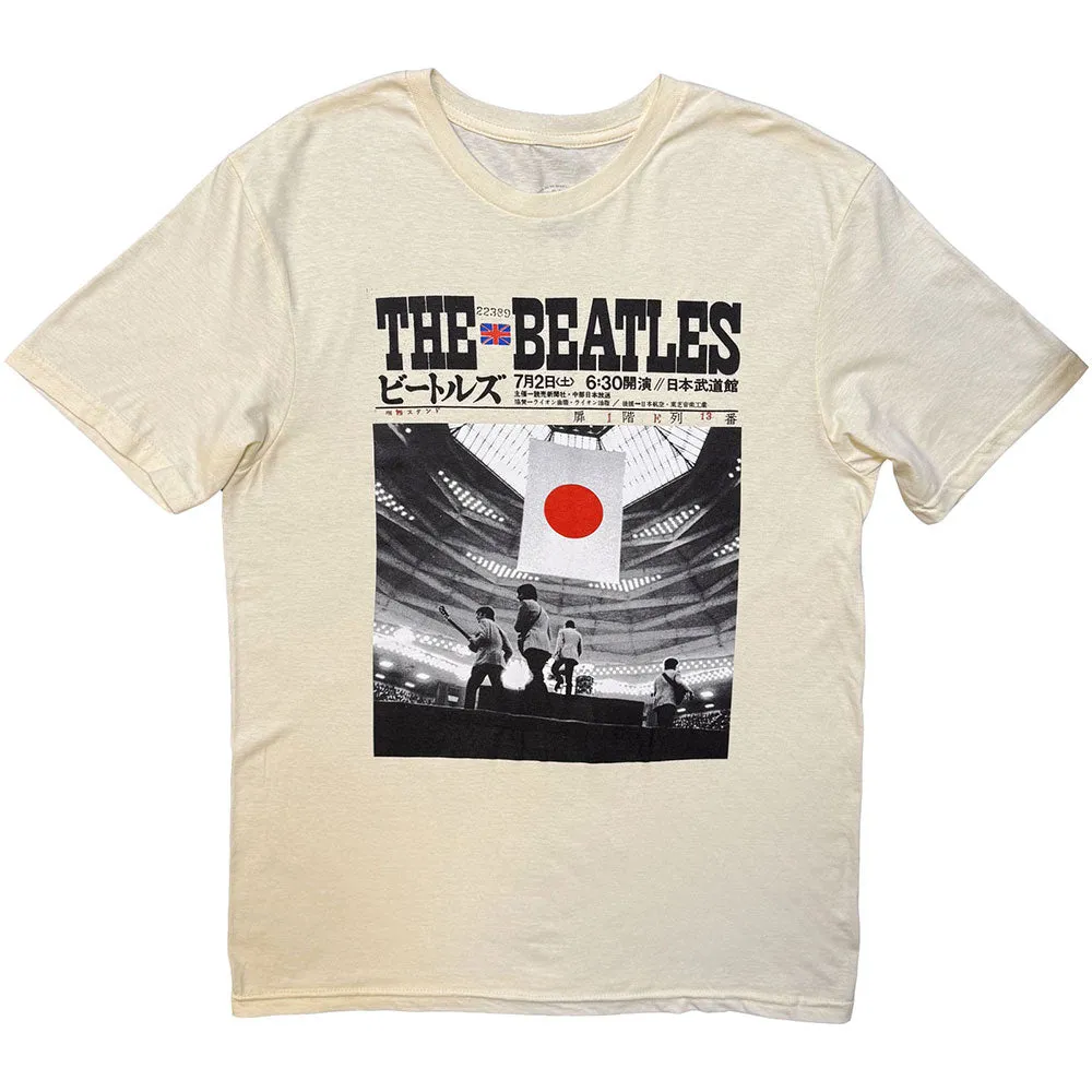 The Beatles Unisex T-Shirt: At the Budokan (Off White) sold by Paradiso Clothing