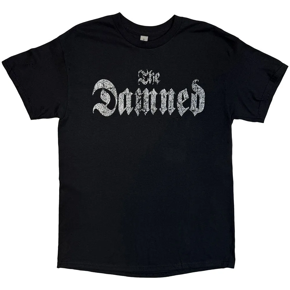 The Damned Distressed Logo EU Tour Summer 24 T Shirt sold by Paradiso Clothing product image thumbnail 2