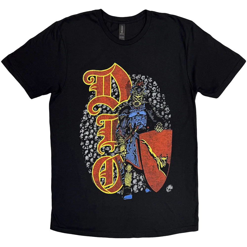 Dio Unisex T-Shirt: Skull Warrior (Black) sold by Paradiso Clothing