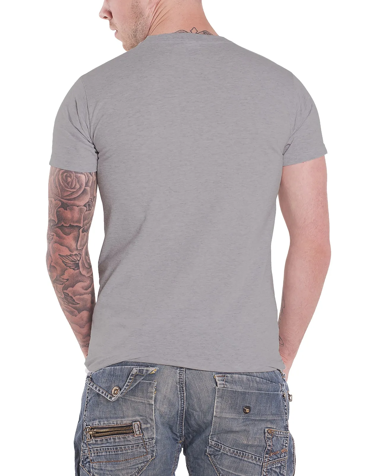 Dead Kennedys T Shirt Vintage Distressed Circle Band Logo Official Mens New Grey sold by Paradiso Clothing product image thumbnail 2