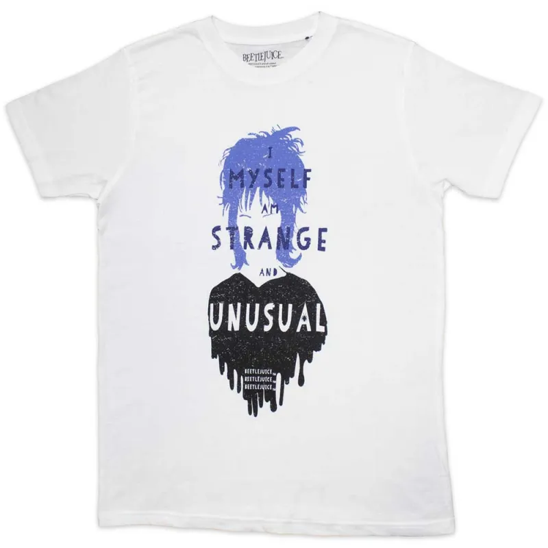 Beetlejuice Unisex T-Shirt: I Myself... (White) made by Paradiso Clothing