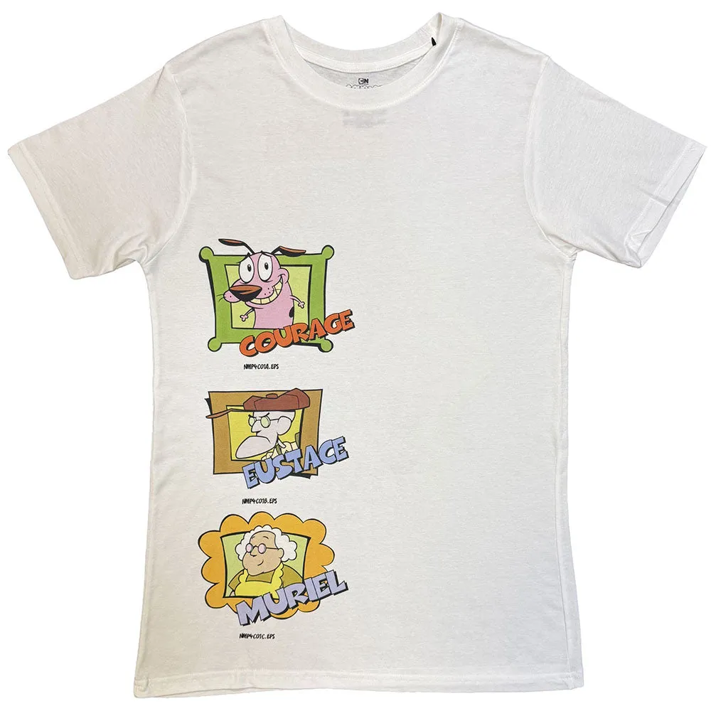 Courage The Cowardly Dog Unisex T-Shirt: F&B Jumbo (White) (Back Print) sold by Paradiso Clothing product image thumbnail 2
