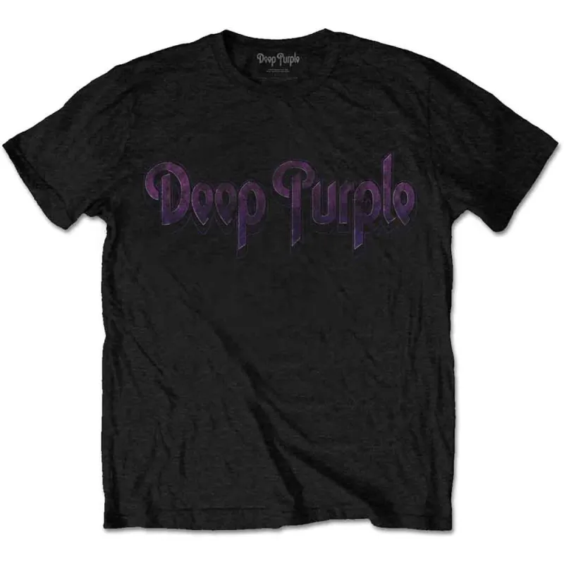 Deep Purple Vintage Band Logo T Shirt made by Paradiso Clothing