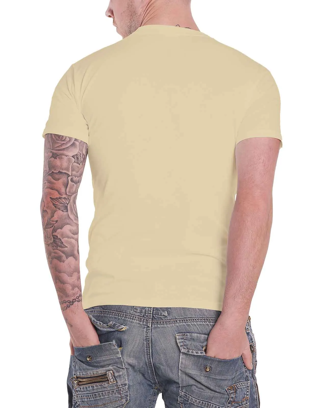 The Band Mens T Shirt Beige Last Waltz Band Circle Logo Official sold by Paradiso Clothing product image thumbnail 2