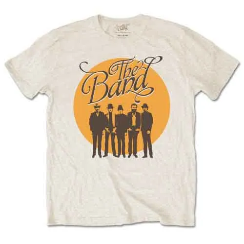 The Band Mens T Shirt Beige Last Waltz Band Circle Logo Official sold by Paradiso Clothing