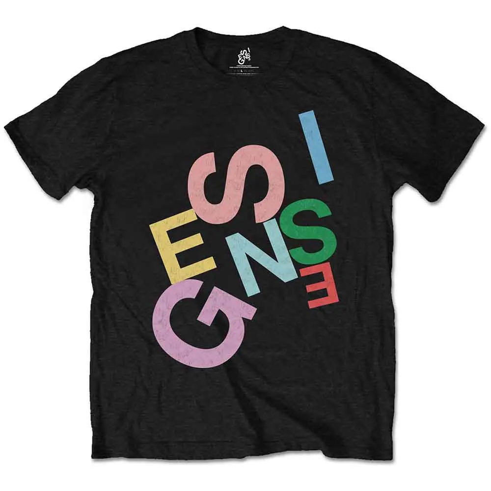 Genesis Scatter Letters T Shirt sold by Paradiso Clothing