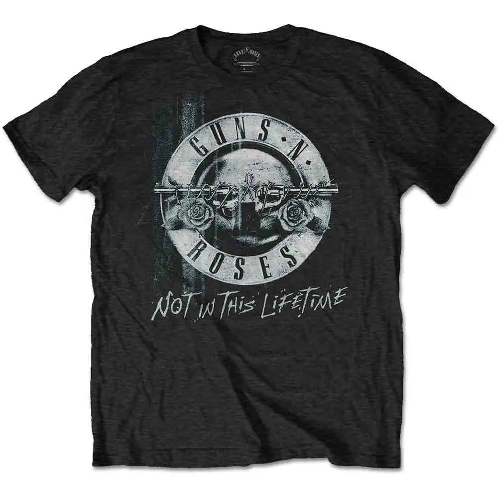 Guns N' Roses Unisex T-Shirt: Not in this Lifetime Tour Xerox (Black) (Back Print) sold by Paradiso Clothing product image thumbnail 2
