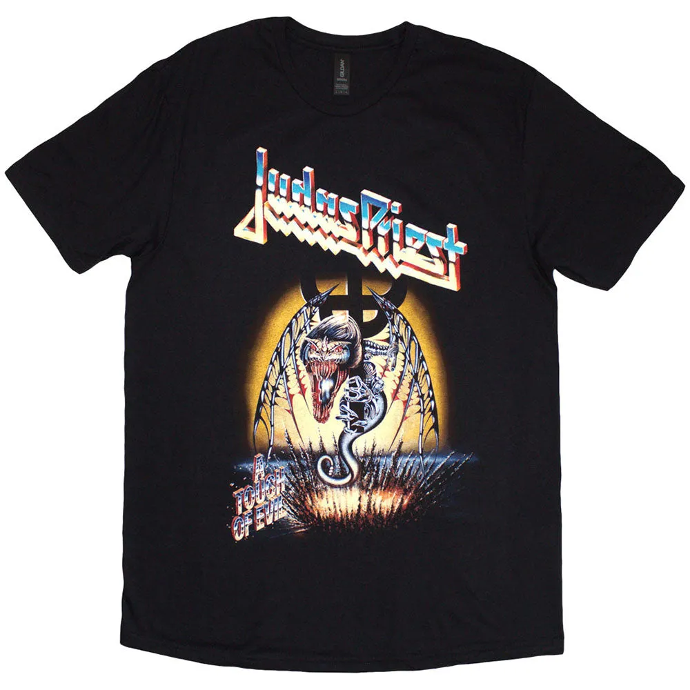 Judas Priest Unisex T-Shirt: Touch of Evil (Black) sold by Paradiso Clothing