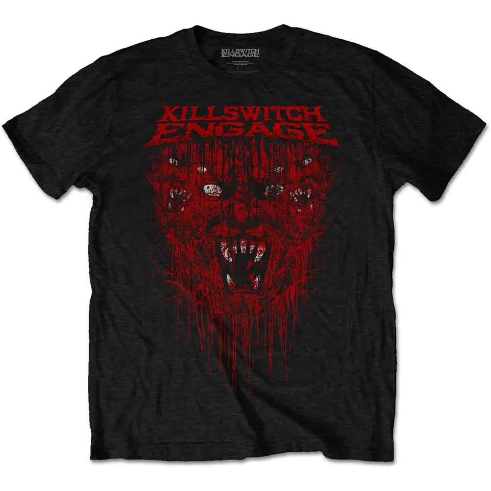 Killswitch Engage Unisex T-Shirt: Gore (Black) sold by Paradiso Clothing