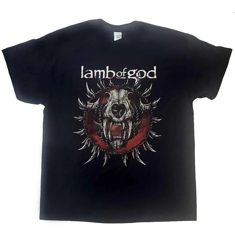 Lamb Of God Unisex T-Shirt: Radial (Black) sold by Paradiso Clothing