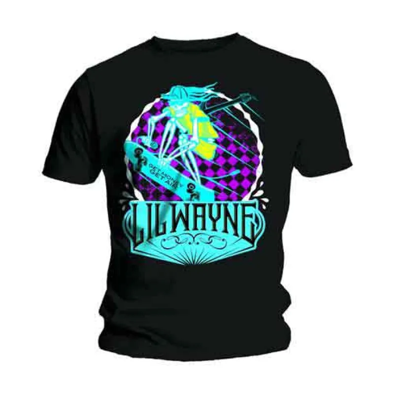 Lil Wayne Unisex T-Shirt: Get Money (Black) made by Paradiso Clothing