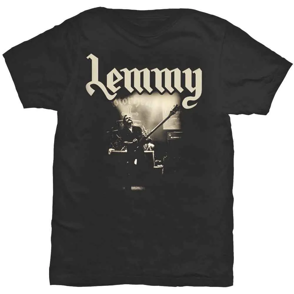 Lemmy Unisex T-Shirt: Lived to Win (Black) (Back Print) sold by Paradiso Clothing product image thumbnail 2