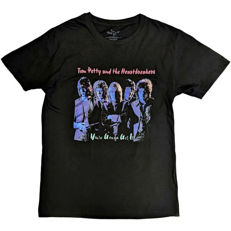 Tom Petty & The Heartbreakers Unisex T-Shirt: Gonna Get It (Black) sold by Paradiso Clothing