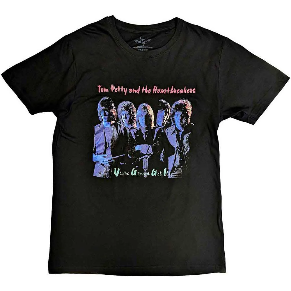 Tom Petty & The Heartbreakers Unisex T-Shirt: Gonna Get It (Black) sold by Paradiso Clothing