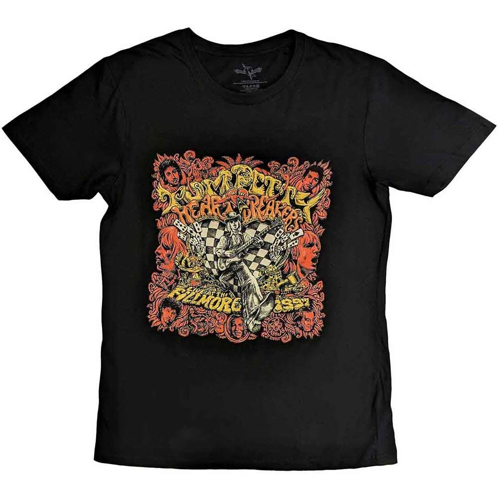 Tom Petty & The Heartbreakers Unisex T-Shirt: Fillmore 1997 (Black) sold by Paradiso Clothing