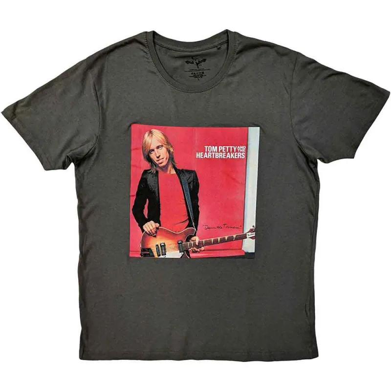 Tom Petty & The Heartbreakers Unisex T-Shirt: Damn The Torpedoes (Charcoal Grey) sold by Paradiso Clothing