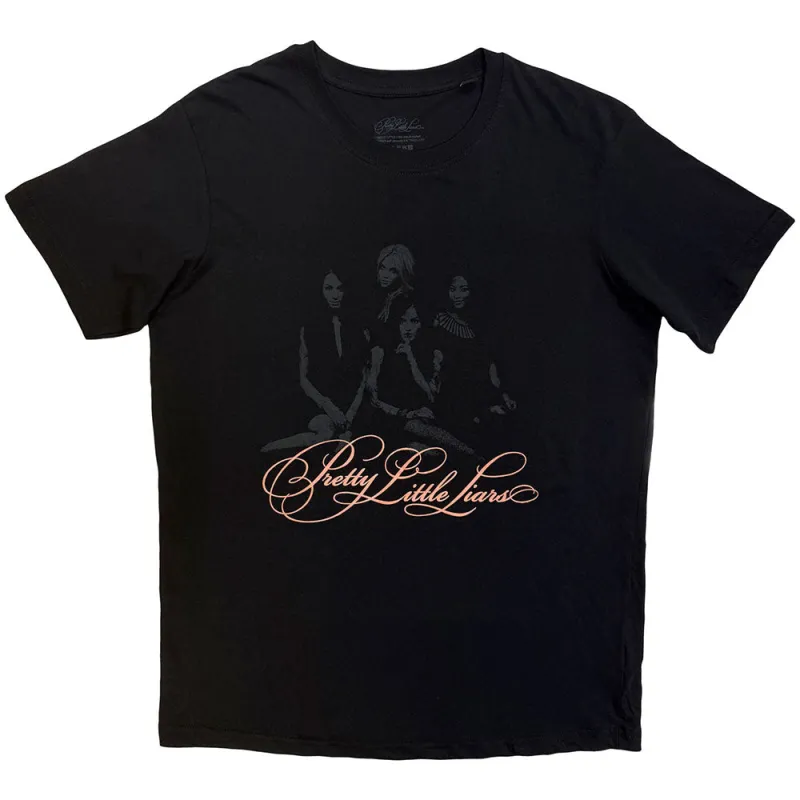 Pretty Little Liars Unisex T-Shirt: Shh (Black) made by Paradiso Clothing