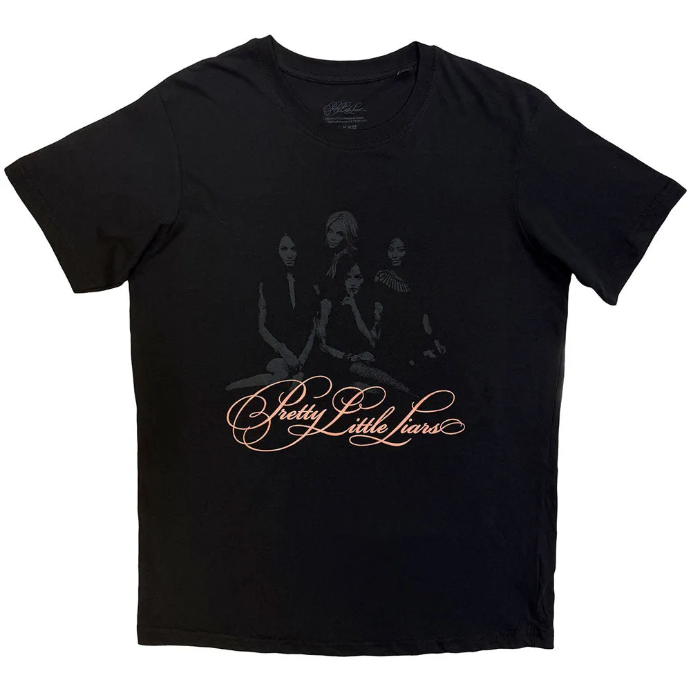 Pretty Little Liars Unisex T-Shirt: Shh (Black) sold by Paradiso Clothing