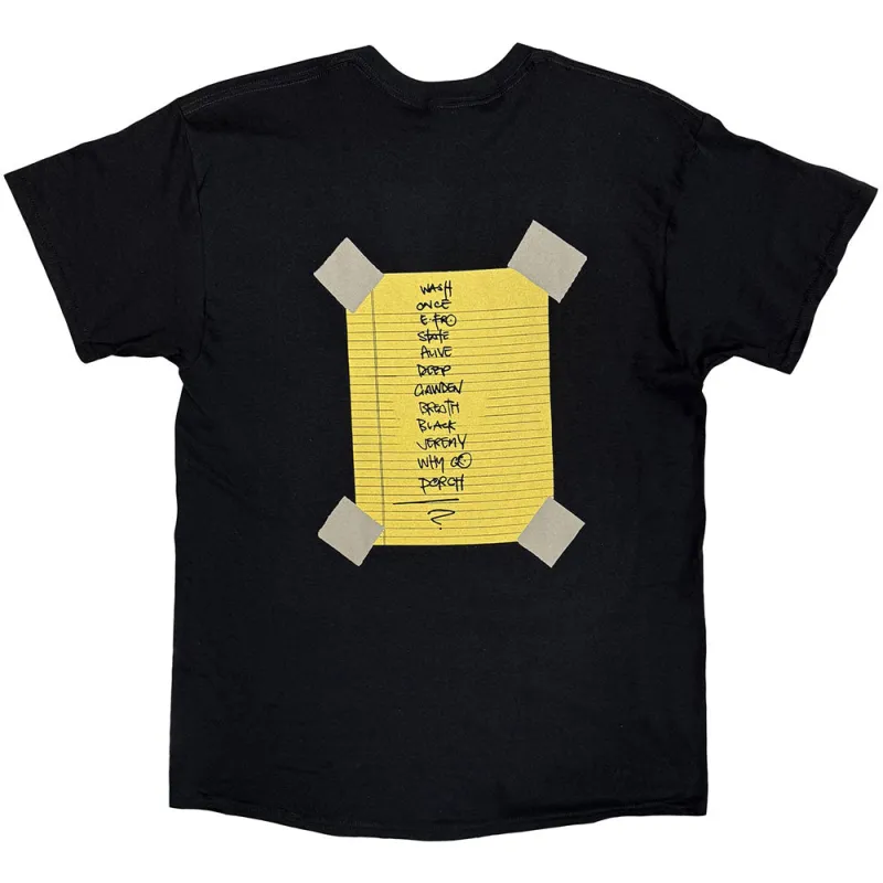Pearl Jam Unisex T-Shirt: Stickman (Black) (Back Print) made by Paradiso Clothing