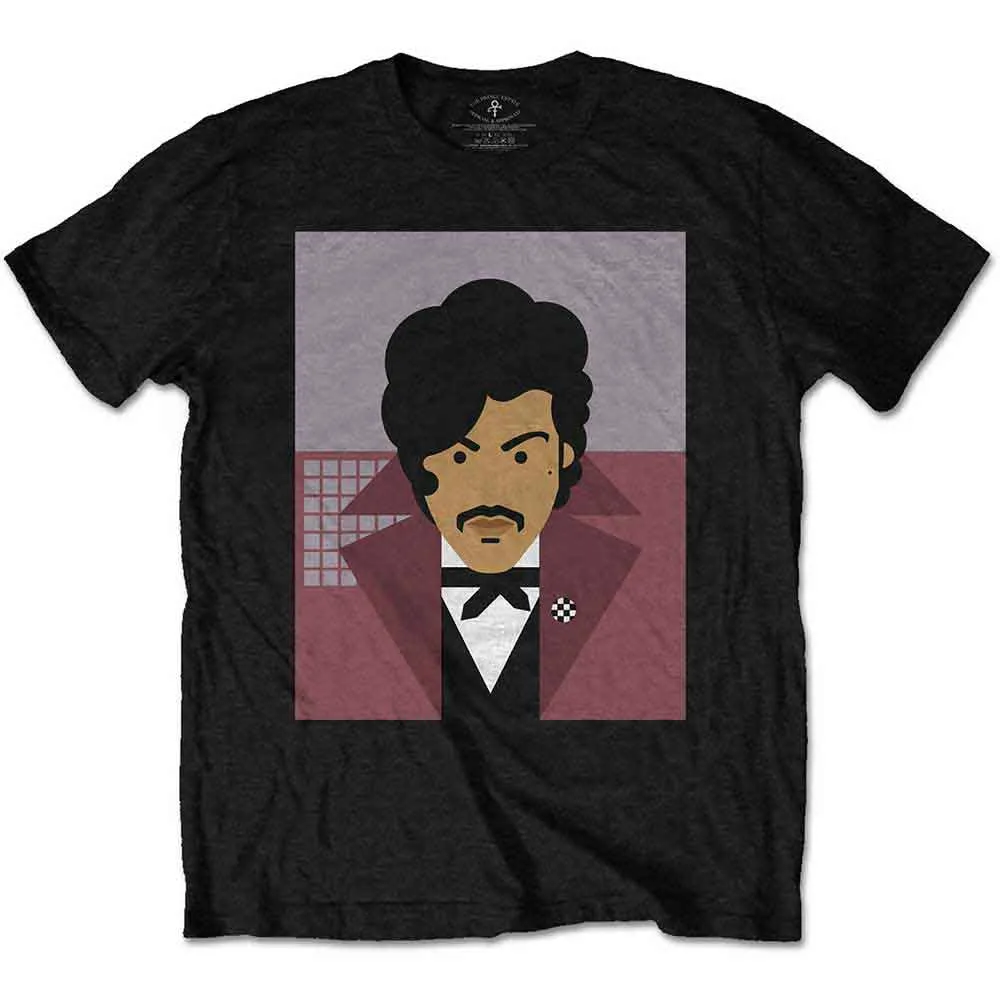 Prince Unisex T-Shirt: Many Faces (Black) (Back Print) sold by Paradiso Clothing product image thumbnail 2