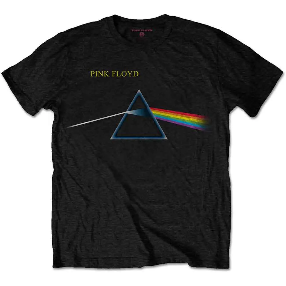 Pink Floyd Unisex T-Shirt: Dark Side of the Moon Flipped (Black) (Back Print) sold by Paradiso Clothing product image thumbnail 2