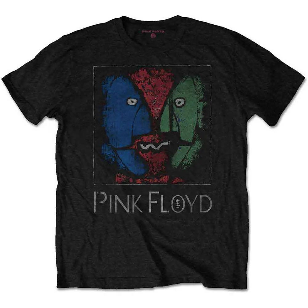 Pink Floyd Unisex T-Shirt: Chalk Heads (Black) sold by Paradiso Clothing