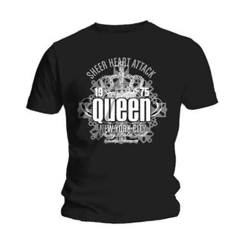 Queen Unisex T-Shirt: Sheer Heart Attack (Black) made by Paradiso Clothing