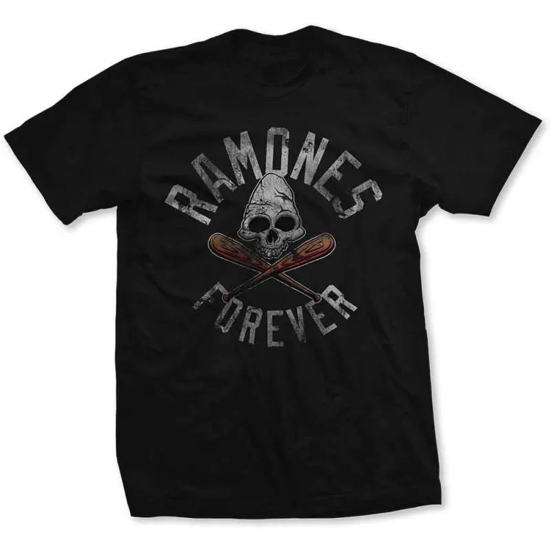 Ramones Unisex T-Shirt: Forever (Black) made by Paradiso Clothing