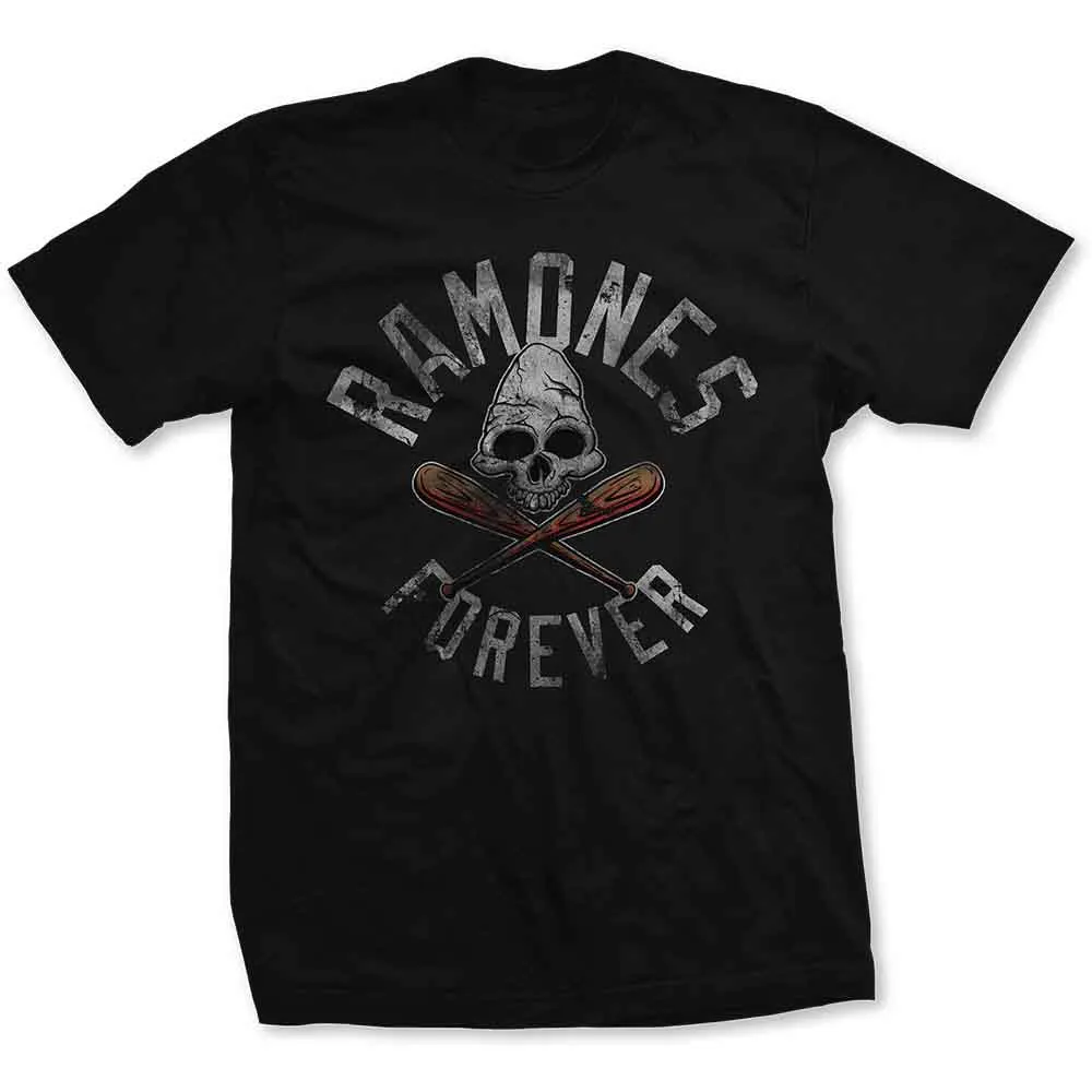 Ramones Unisex T-Shirt: Forever (Black) sold by Paradiso Clothing
