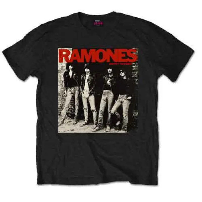 Ramones Unisex T-Shirt: Rocket to Russia (Black) made by Paradiso Clothing
