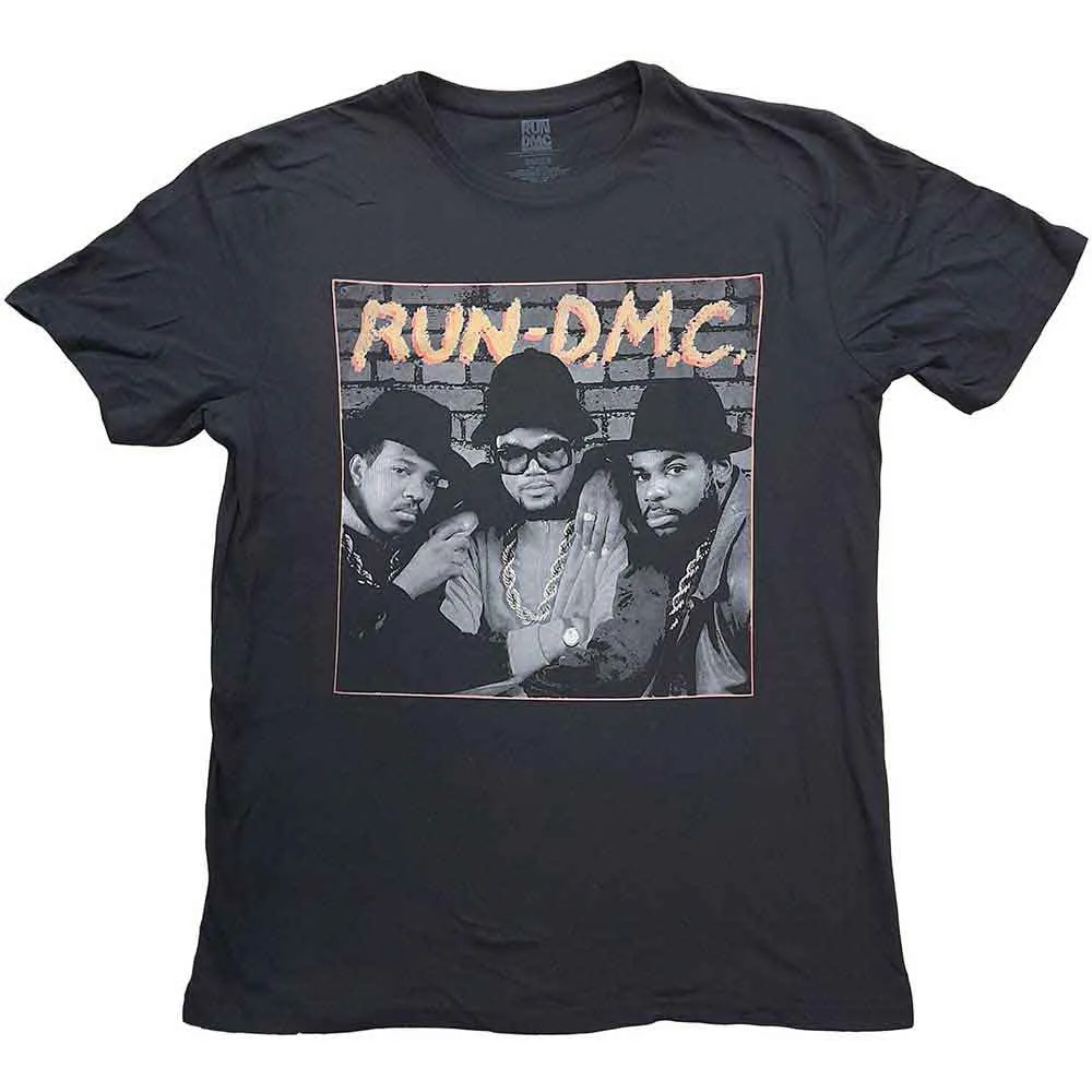 Run DMC Unisex T-Shirt: B&W Photo (Black) sold by Paradiso Clothing