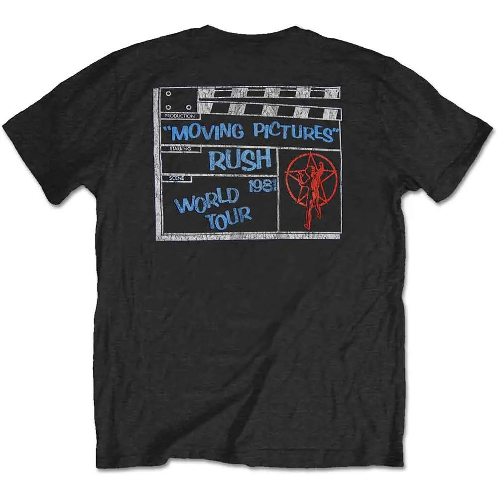 Rush Moving Pictures Tour 1981 T Shirt sold by Paradiso Clothing