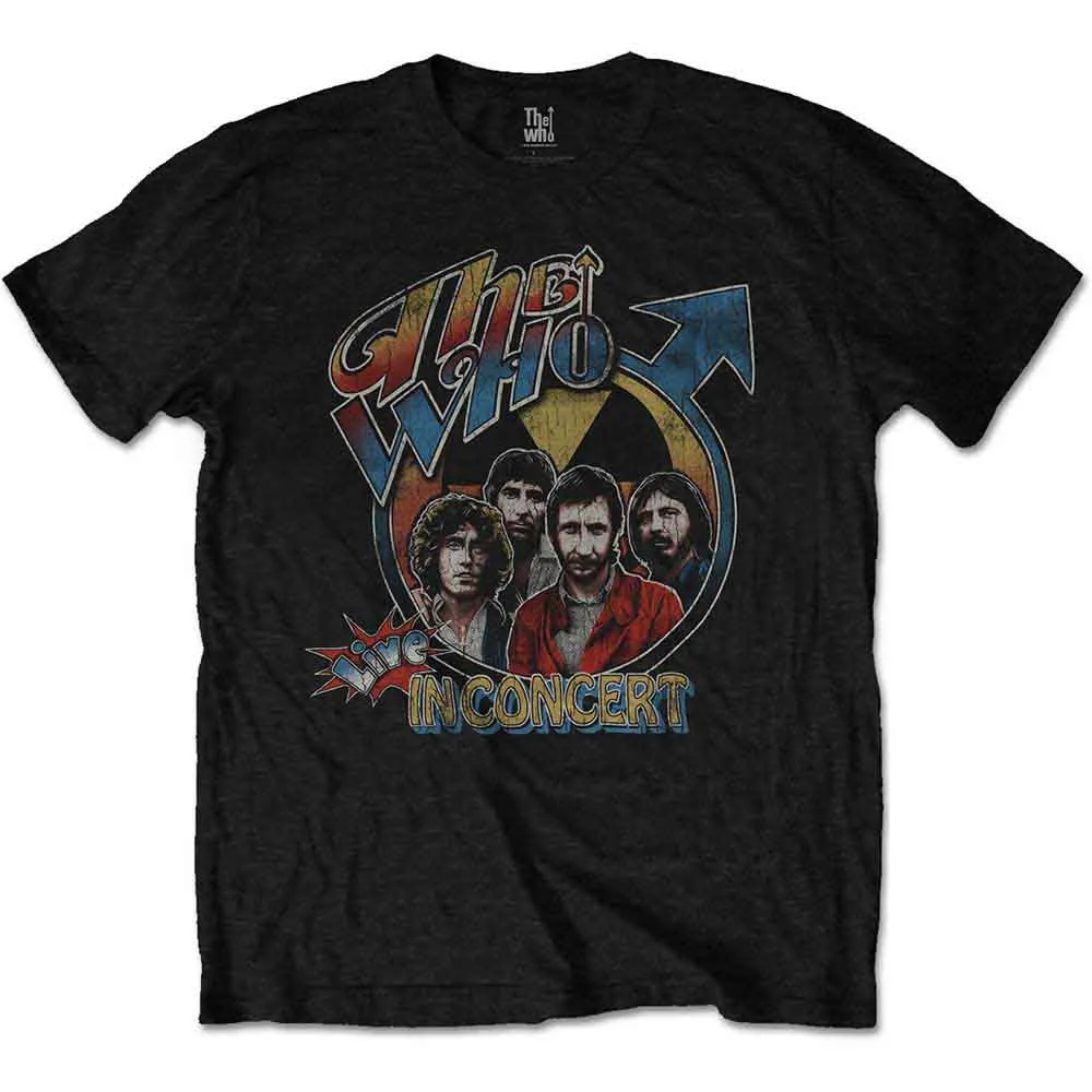 The Who Live in Concert T Shirt sold by Paradiso Clothing