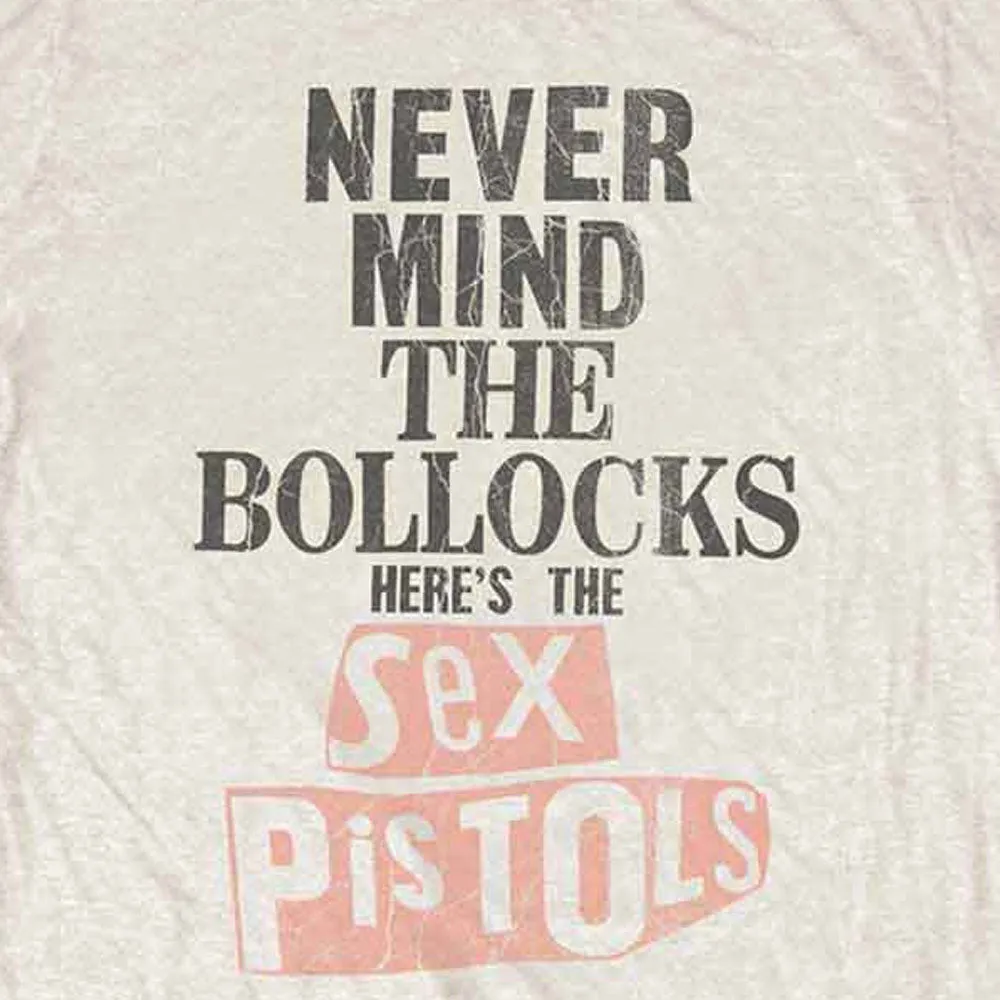 The Sex Pistols Bollocks Distressed T Shirt sold by Paradiso Clothing product image thumbnail 2