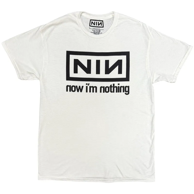 Nine Inch Nails Now Im Nothing T Shirt made by Paradiso Clothing