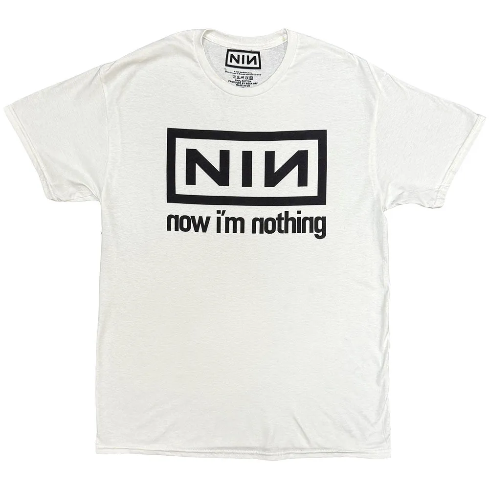 Nine Inch Nails Now Im Nothing T Shirt sold by Paradiso Clothing