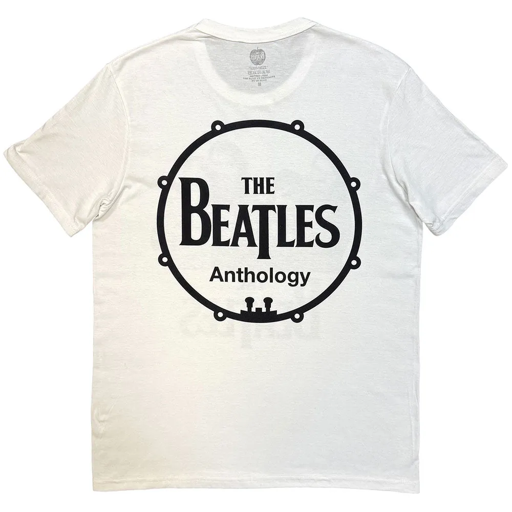 The Beatles Group Photo Anthology Drum T Shrt sold by Paradiso Clothing