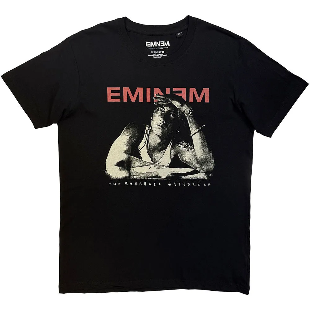 Eminem Unisex T-Shirt: Eminem Script Lyrics (Black) (Back Print) sold by Paradiso Clothing product image thumbnail 2