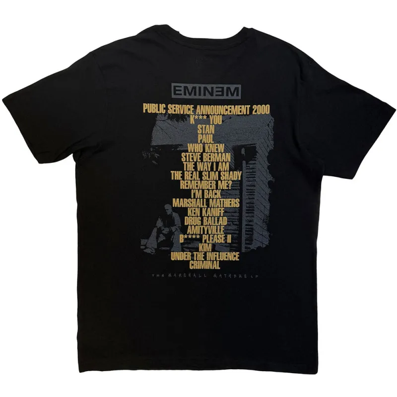 Eminem The Marshall Mathers LP T Shirt made by Paradiso Clothing