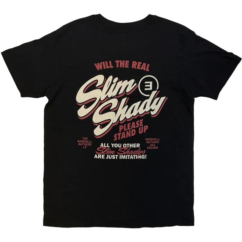 Eminem The Real Slim Shady T Shirt made by Paradiso Clothing