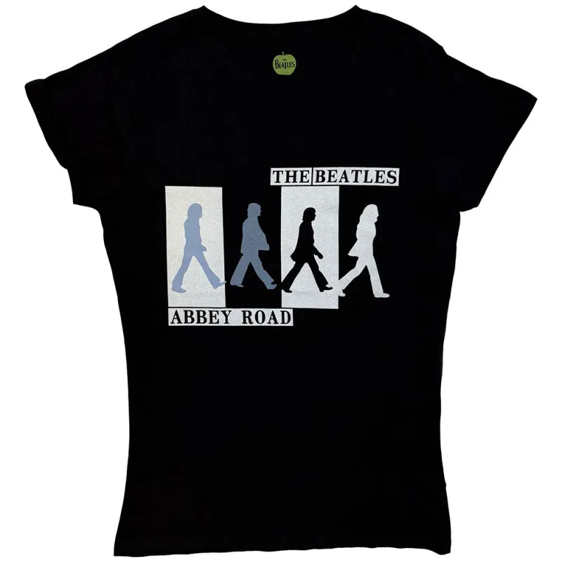 The Beatles Abbey Road Colours Crossing Skinny Fit T Shirt made by The Beatles