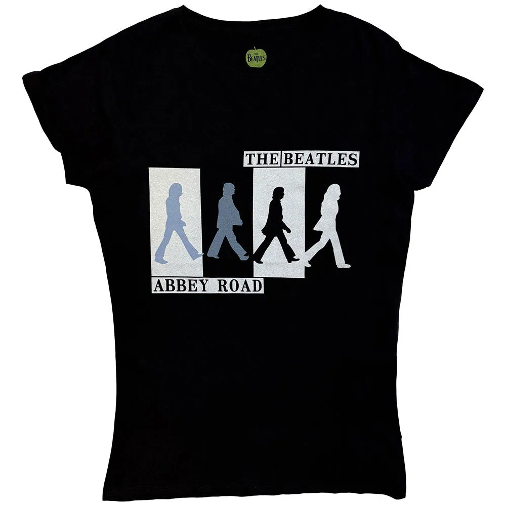 The Beatles Abbey Road Colours Crossing Skinny Fit T Shirt sold by Paradiso Clothing