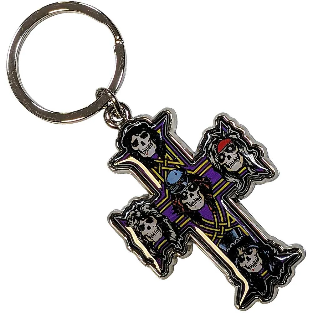 Guns N Roses Keyring Appetite for destruction Keychain sold by Paradiso Clothing