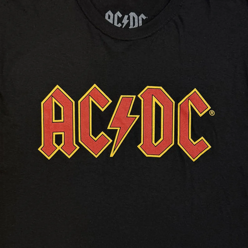 AC/DC Classic Voltage Band Logo T Shirt sold by Paradiso Clothing product image thumbnail 2
